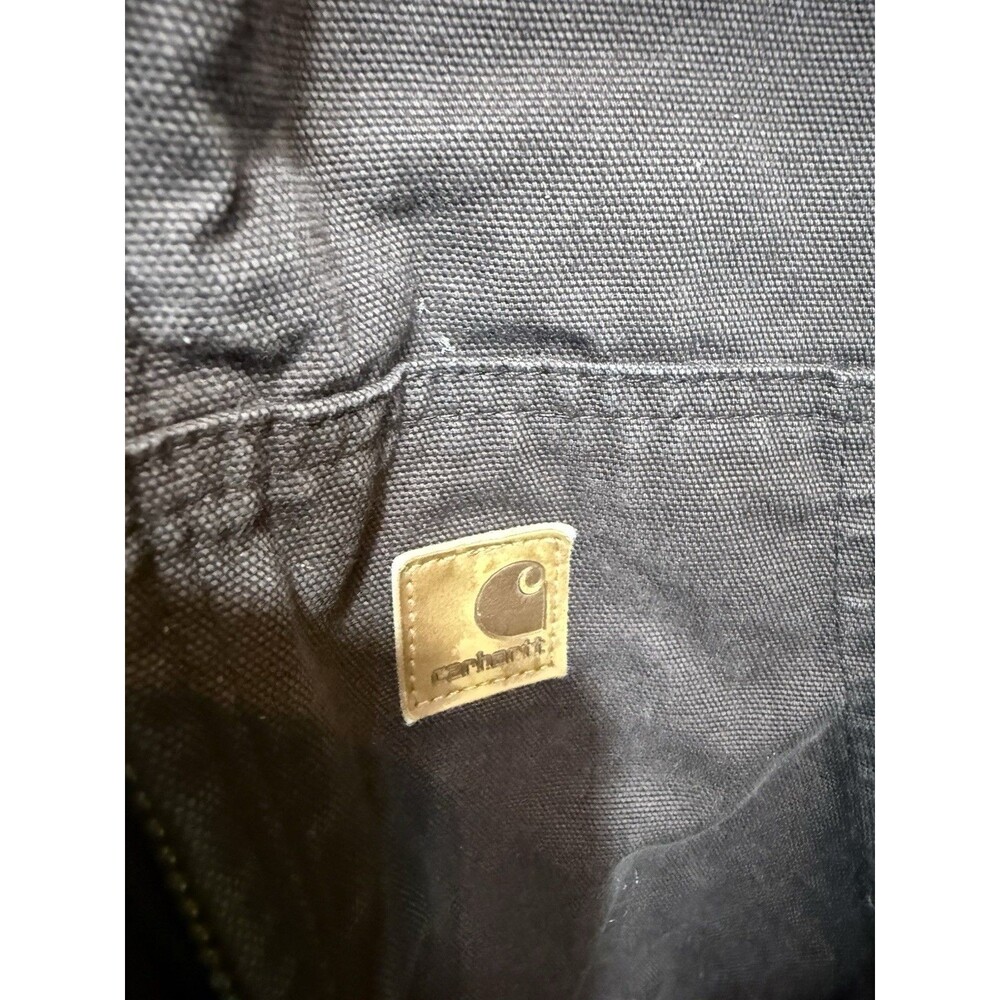 Carhartt J280 Sandstone Sierra Jacket Brown Duck Canvas Quilted Lining XL - Picture 4 of 10